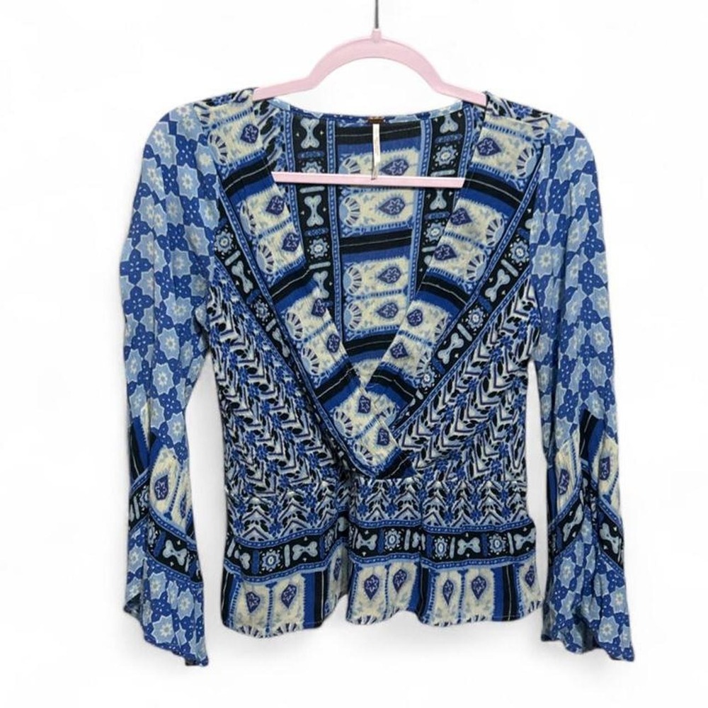 Free People Rosalie Wrap Top - S